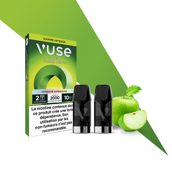 Recharge Gamme Intense Saveur Pomme Verte